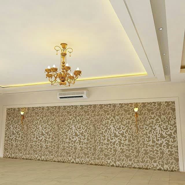 نصب کاغذ دیواری در میرداماد