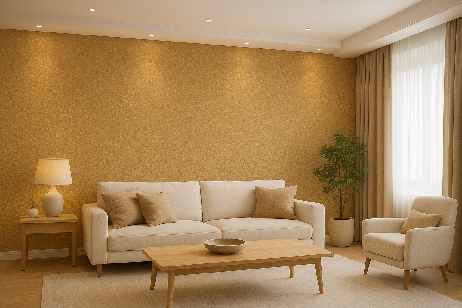 اجرای بلکا نیمه ابریشمی روی دیوار منزل در تهران