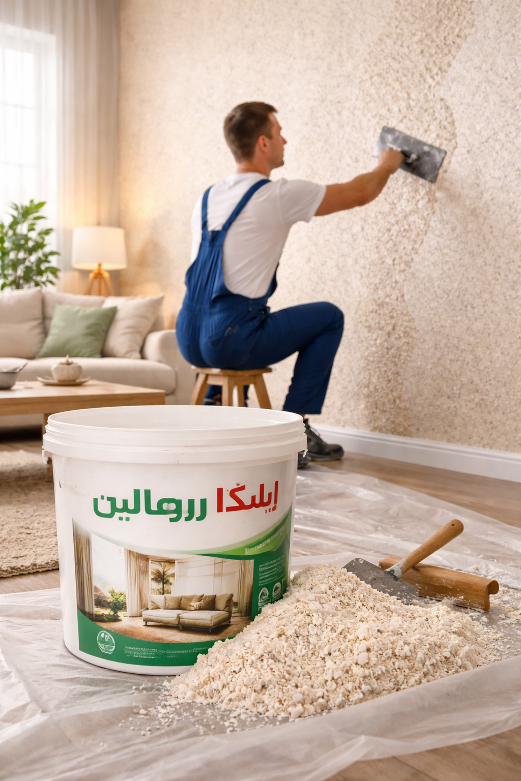 اجرای بلکا رومالین با پوشش سلولزی